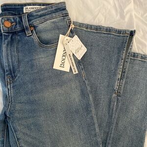 Free People x Blank NYC Size 26 High-Rise Mini Flare Jeans